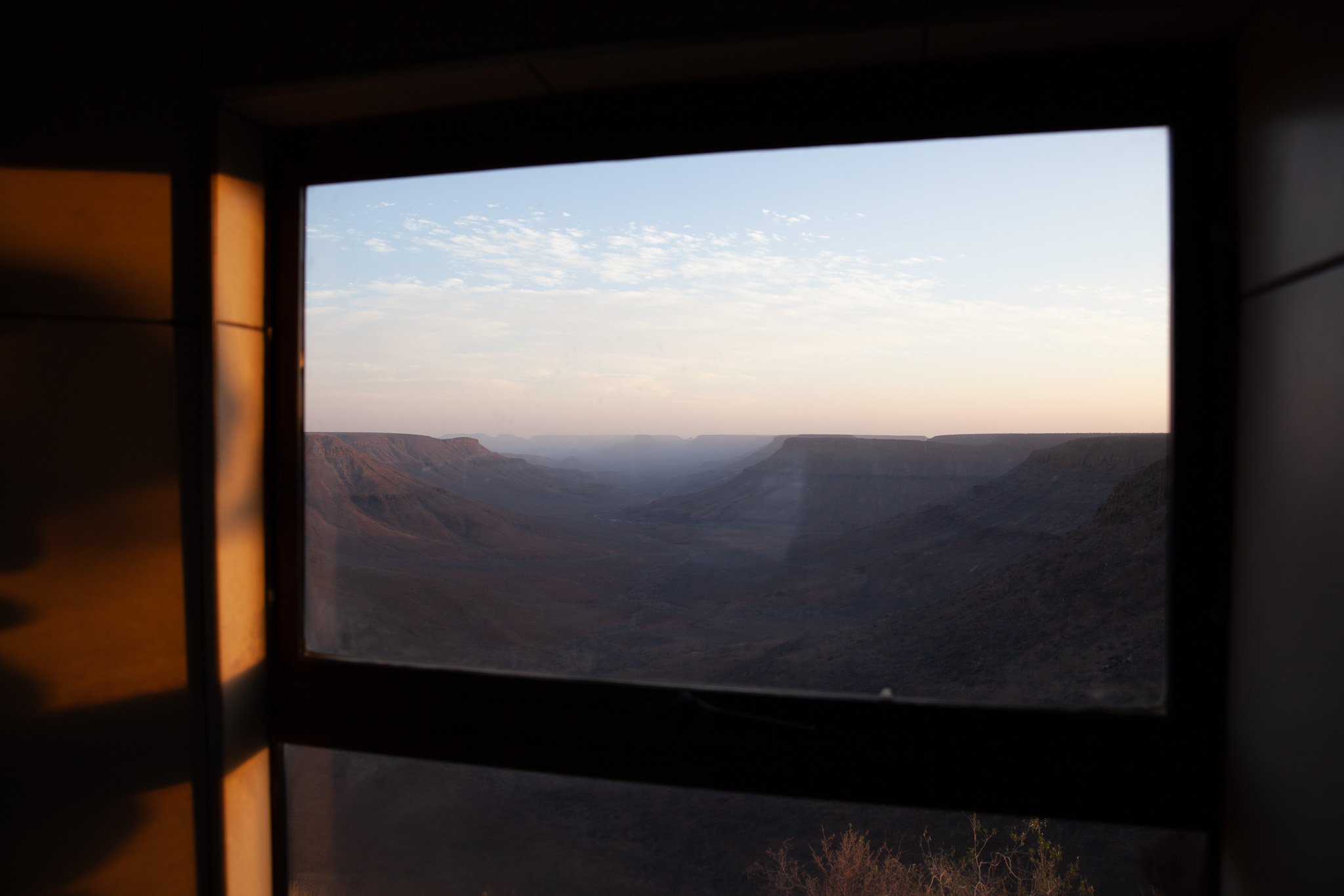 Namibia — view from the window
